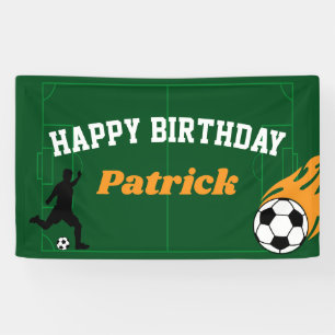 Football Enfants Football Anniversaire bannière de