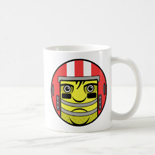 Football Face Coffee Mug