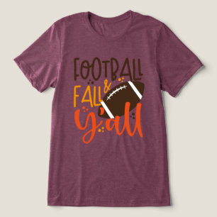 Football Fall & Y'all Tri-Blend Shirt