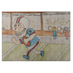 Football Fan Cutting Board