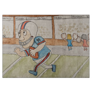 Football Fan Cutting Board