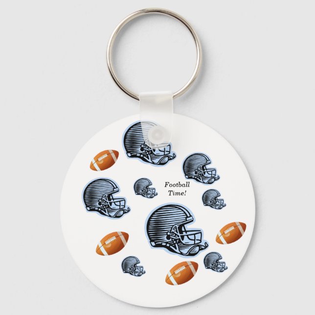 football fan lovers key chain! keychain (Front)
