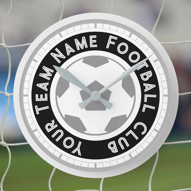 Football Fan or Football Supporter Round Clock (Creator Uploaded)