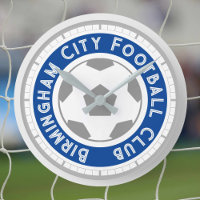 Football Fan or Football Supporter Round Clock
