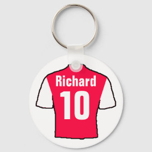 Football Fan Shirt to Personalise. Keychain