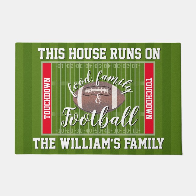 Football Fans Doormat (Front)