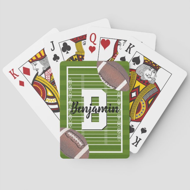 Football Fans  Playing Cards (Back)