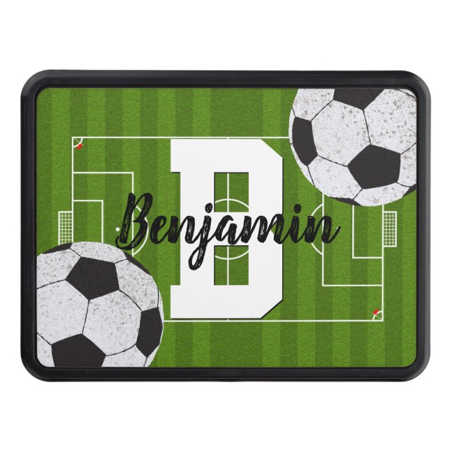 Football Fans Trailer Hitch Cover (Front)