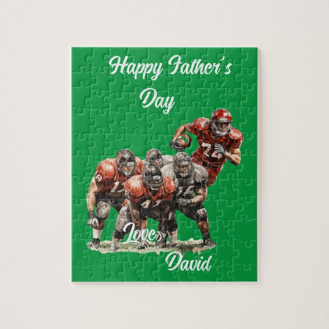  football Father's Day Jigsaw Puzzle (Vertical)