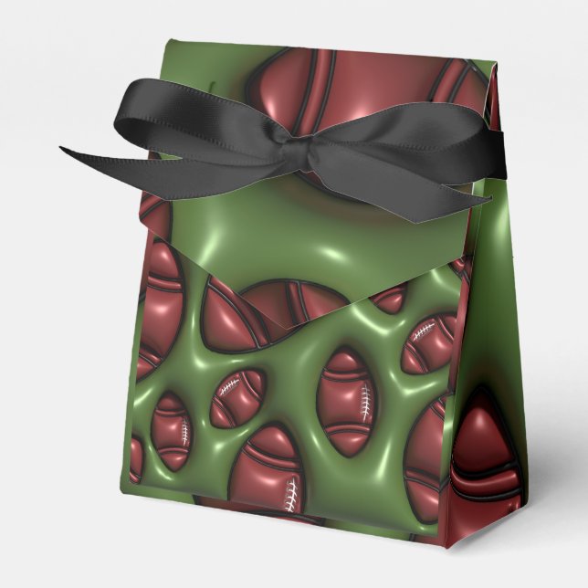 Football  favor box (Front Side)