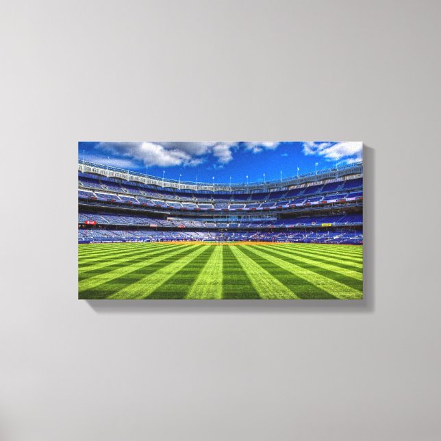 Football Field Canvas Print (Front)