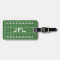 Football Field Design Luggage Tags