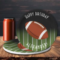 Football Field Happy Birthday Personalized