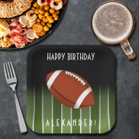Football Field Happy Birthday Personalized