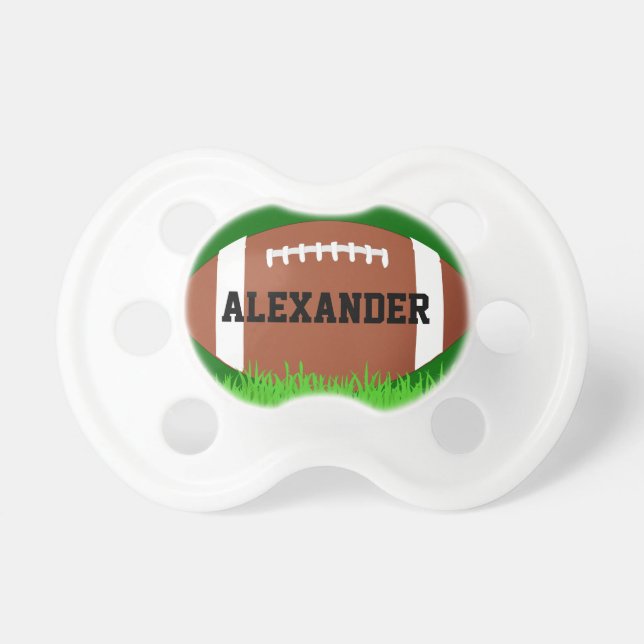 Football Field Junior Varsity Pacifier (Front)