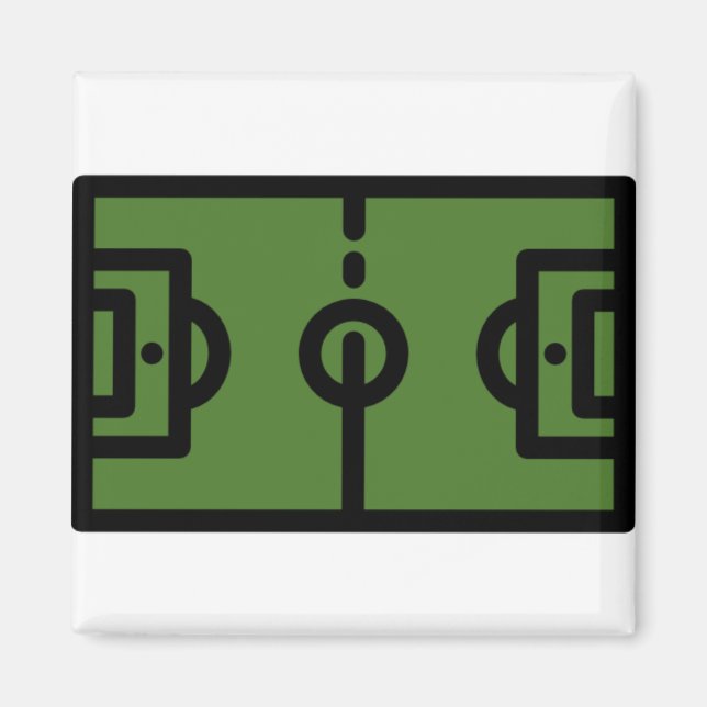 football-field magnet (Front)