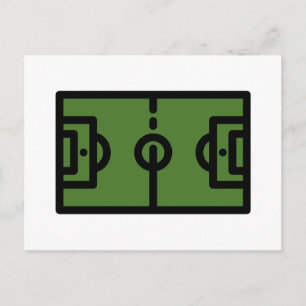 football-field postcard