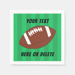 Football Field Sports Custom  Napkin