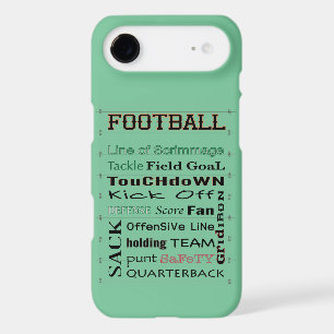 FOOTBALL Field typography