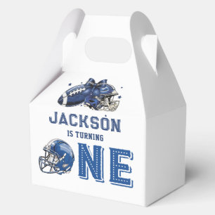 Football First Birthday Favour Boxes