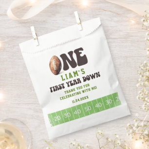 Football First Year Down Thank You Favour Bag