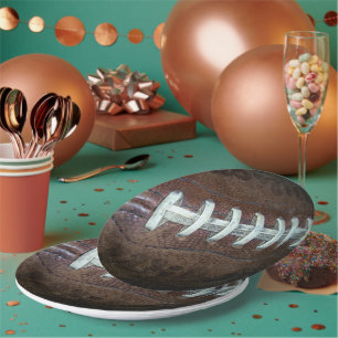 Football Footballs Sports Photography Paper Plate