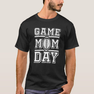 Football Funny Women Team Game Day Mom T-Shirt