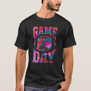Football Game Day Team Sports Men Women Tie Dye 2 T-Shirt