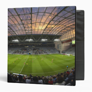 Football game, Forsyth Barr Stadium, Dunedin Binder