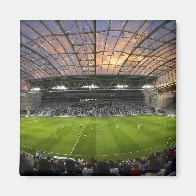 Football game, Forsyth Barr Stadium, Dunedin Magnet (Front)
