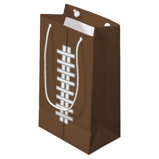  Football Gift Bag (Front Angled)