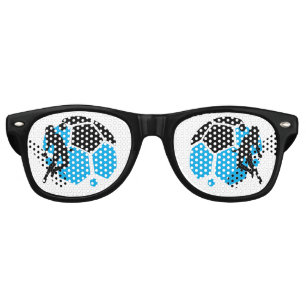 Football Girl Birthday, Football Player Gift Retro Sunglasses
