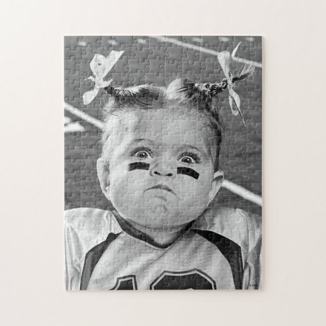 Football Girl Jigsaw Puzzle (Vertical)