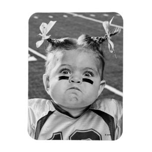 Football Girl Magnet