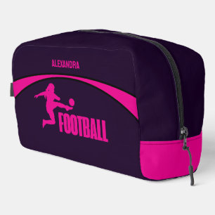 Football Girl Player, Team, Birthday Girl Gift Dopp Kit