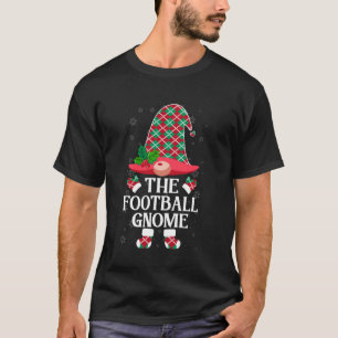 Football Gnome Matching Family Group Christmas Par T-Shirt