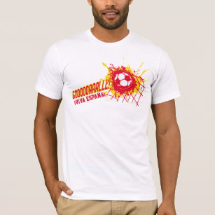 Football Goal Spain ¡Viva España! custom t-shirt