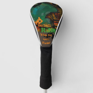 FOOTBALL GOLF HEAD COVER