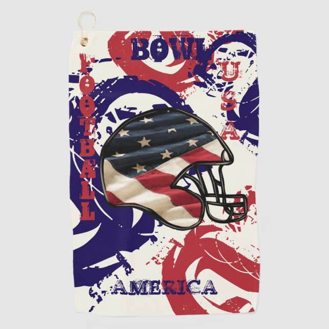 FOOTBALL GOLF TOWEL (Front)