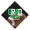 FOOTBALL Graduation Cap Topper EDIT COLORS