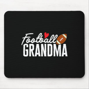 Football Grandma Of Football Player Football Grand Mouse Pad