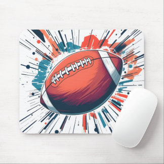 Football Graphic Mouse Pad