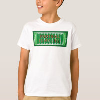 Football Green Field BACKSIDE Player Numbe