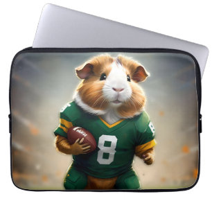 Football Guinea Pig,  Laptop Sleeve