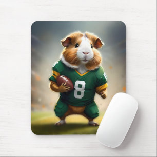 Football Guinea Pig,  Mouse Pad