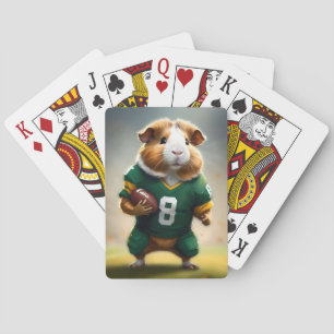 Football Guinea Pig, Playing Cards
