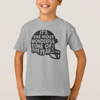 Football Helmet It's The Most Wonderfu Grey