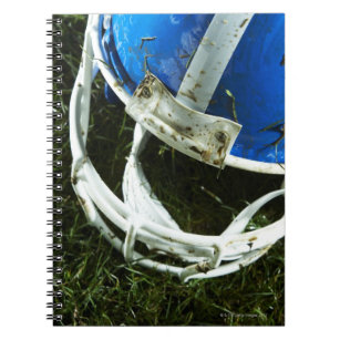 Football Helmet Notebook