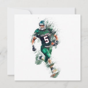 Football Holiday Card