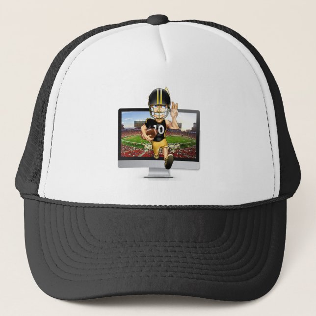 Football humour trucker hat ! (Front)